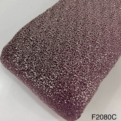 Cut Dana Work Sequins Embroidered Velvet Fabric-F2080