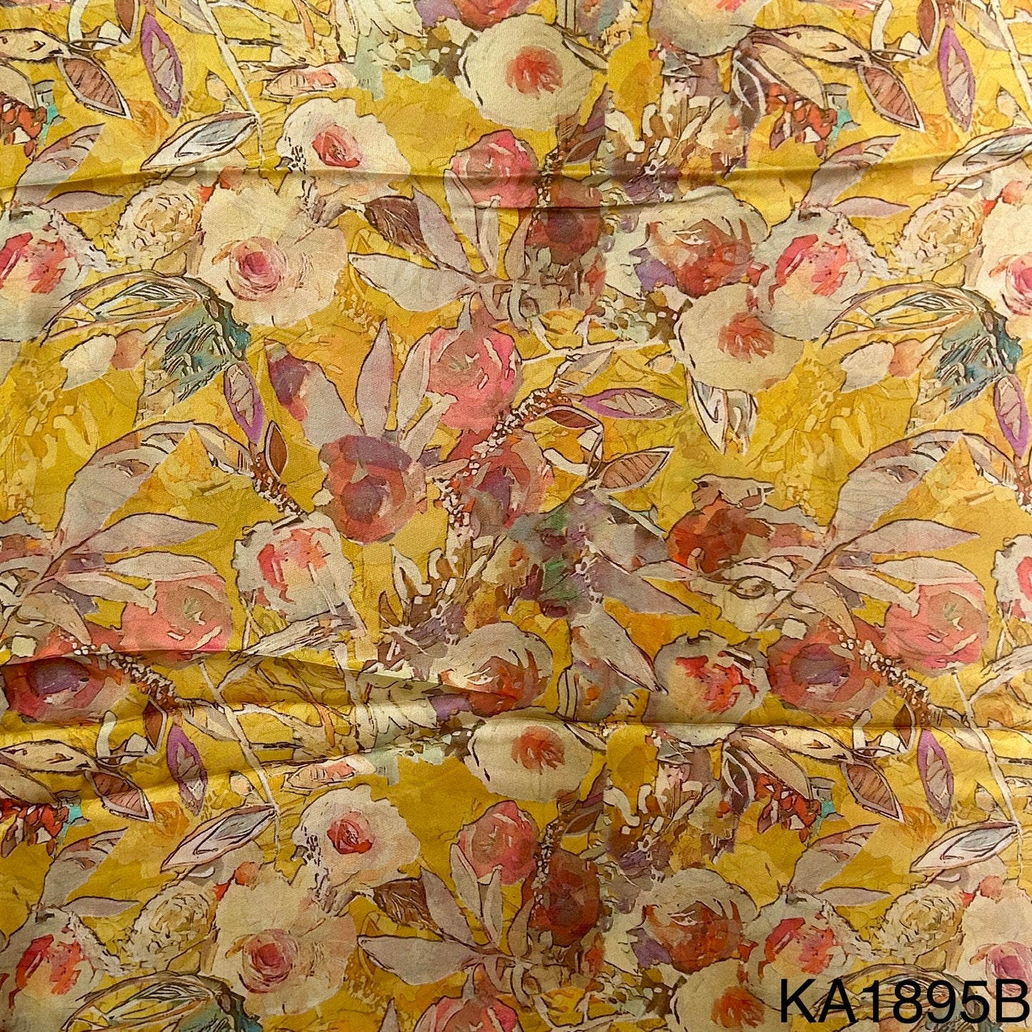 Printed Organza Fabric-KA1895