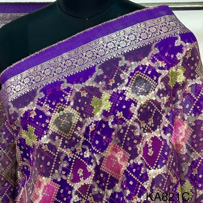 Banarasi Georgette Dupatta -D821