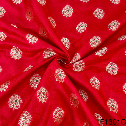 Banarasi Silk Brocade Fabric-F1301