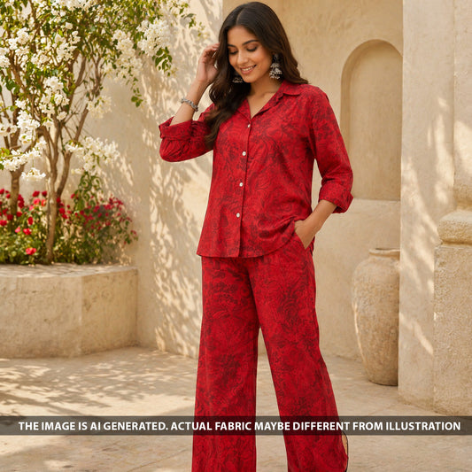 Printed Mul Cotton Fabric - F6379