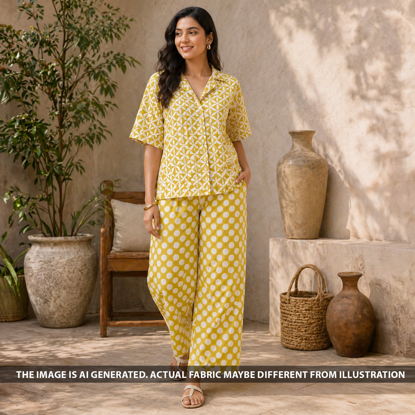 Printed Cambric Cotton Fabric - F6440