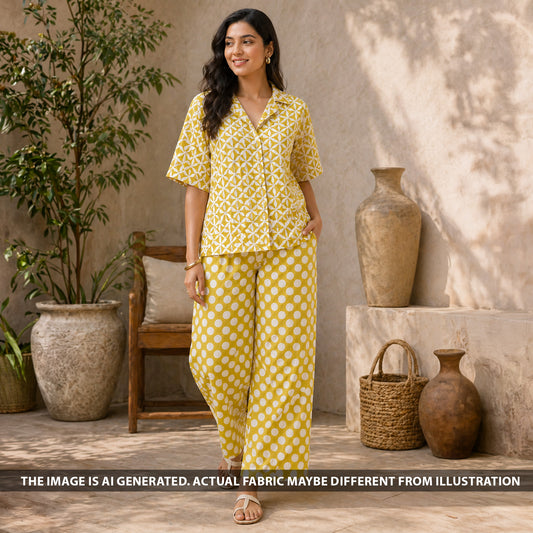 Printed Cambric Cotton Fabric - F6440