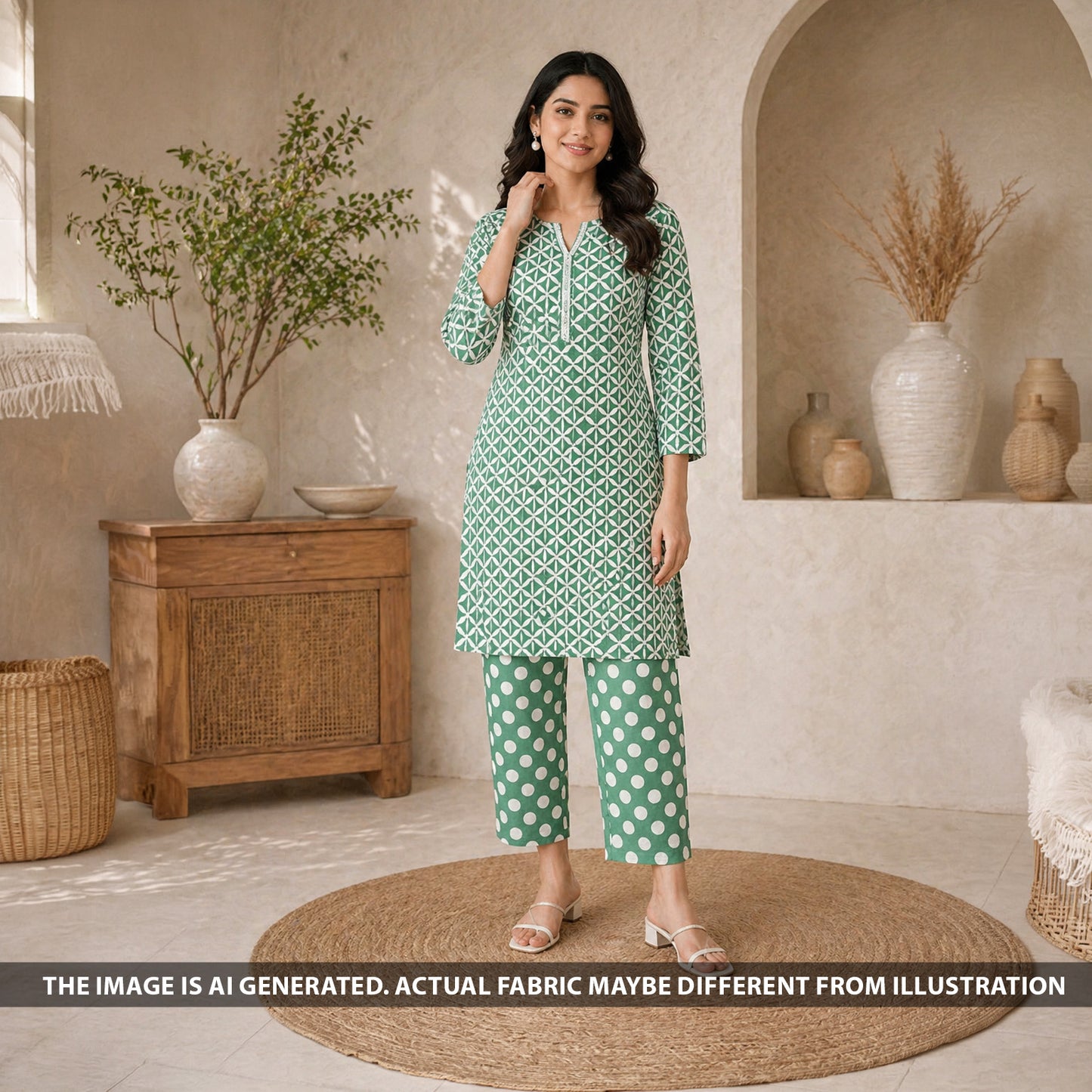 Printed Cambric Cotton Fabric - F6441