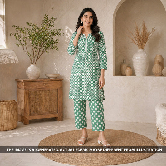 Printed Cambric Cotton Fabric - F6441