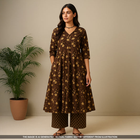 Printed Cambric Cotton Fabric- F4716