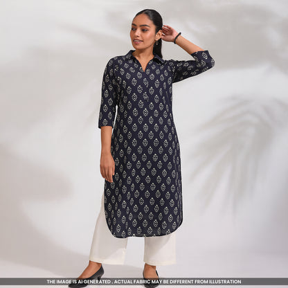 Printed Cambric Cotton Fabric- F4737