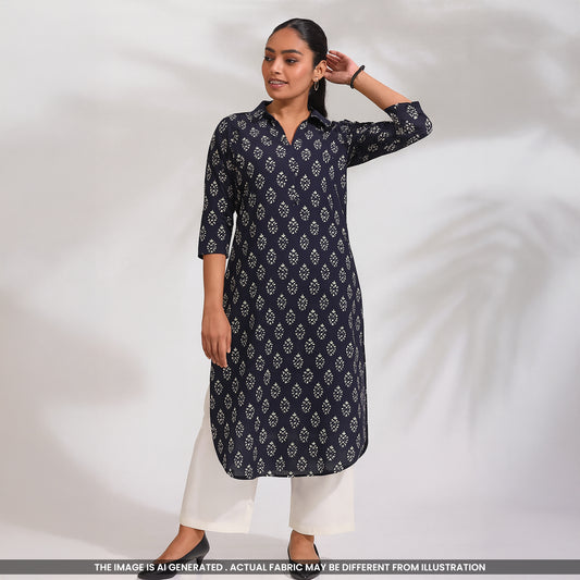 Printed Cambric Cotton Fabric- F4737