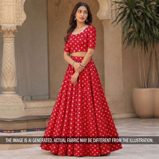 Banarasi Brocade Fabric - F7287