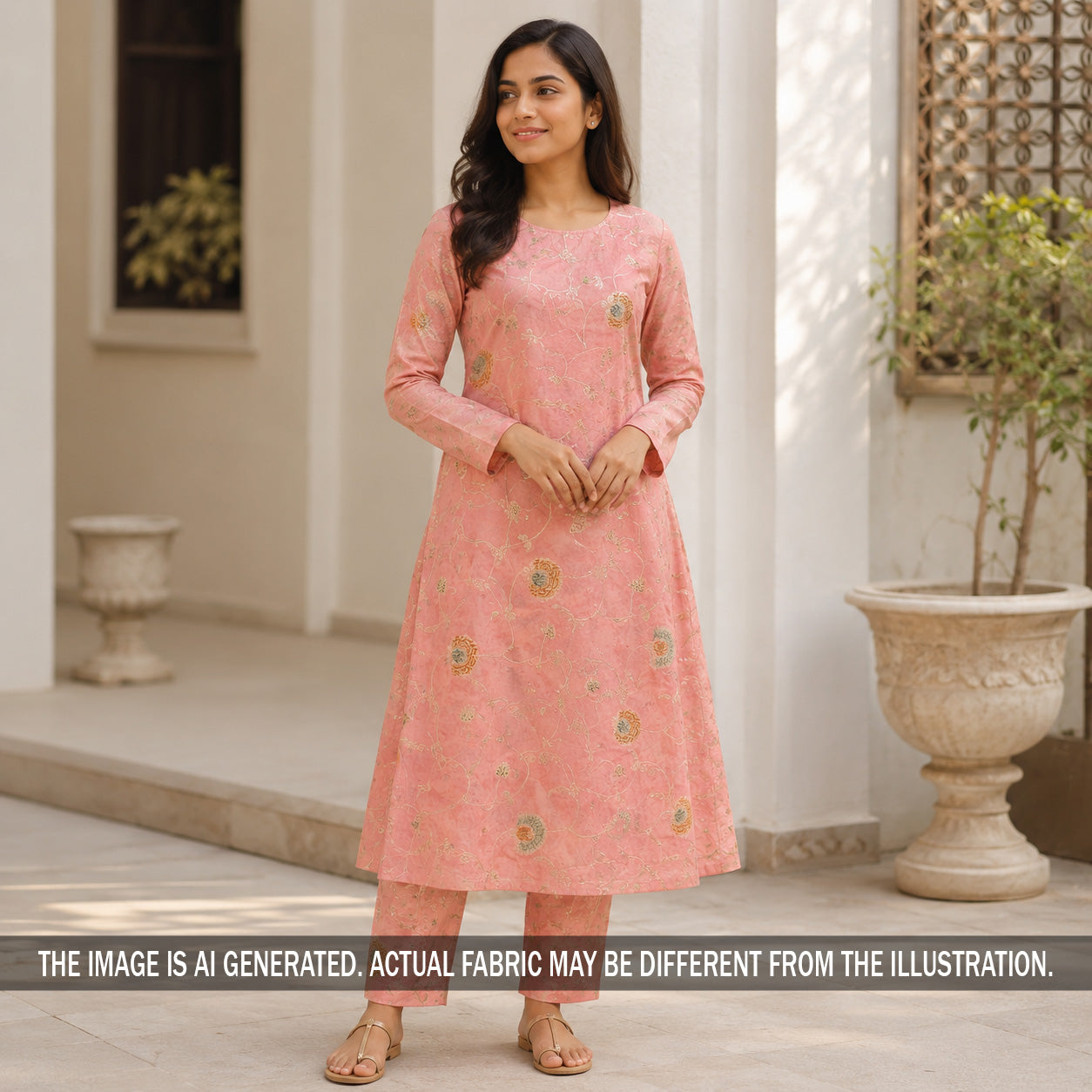 Banarasi Brocade Fabric - F7312