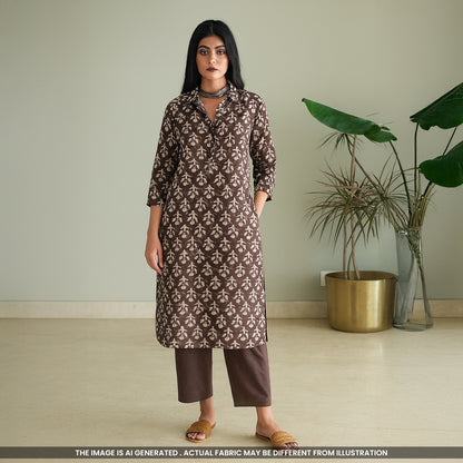 Dabu Print Modal Cotton Fabric- F4701