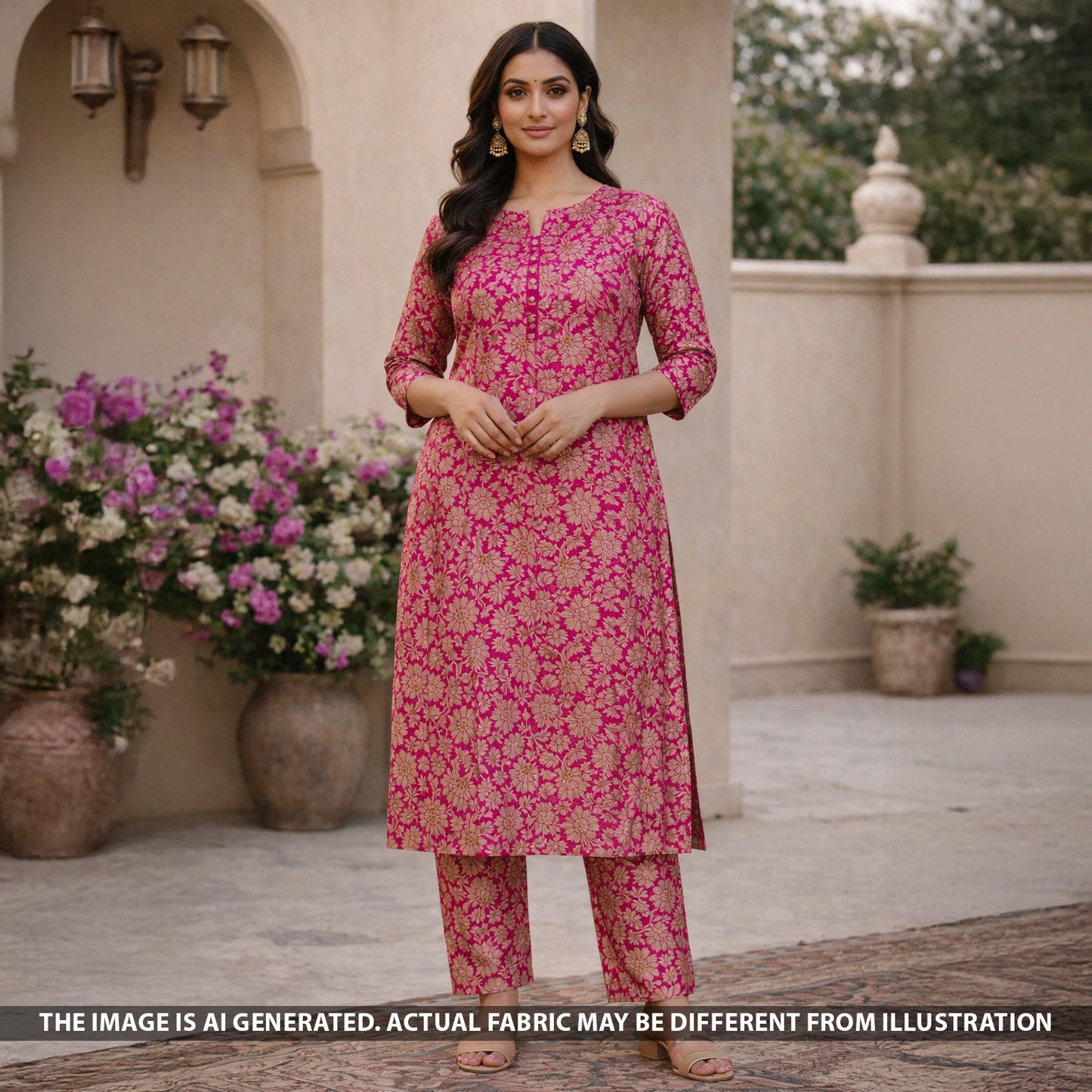 Zari Work Banarasi Brocade Silk Fabric - F5463