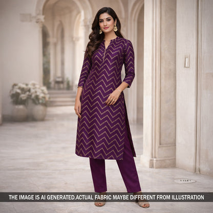 Banarasi Brocade Silk Fabric - F5852