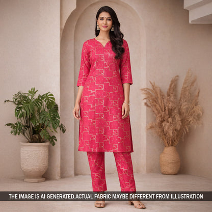 Banarasi Brocade Silk Fabric - F5853