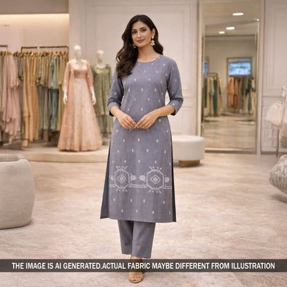 Handloom Cotton Fabric - F5867