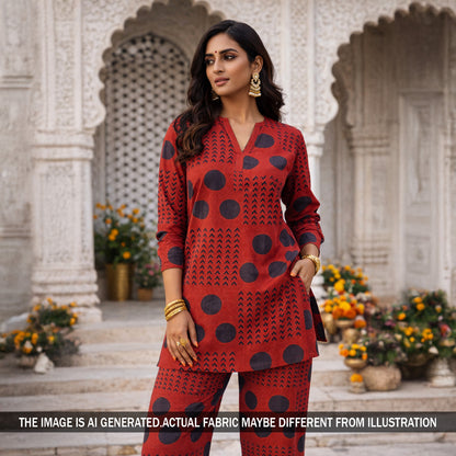 Printed Cotton Fabric - F5876