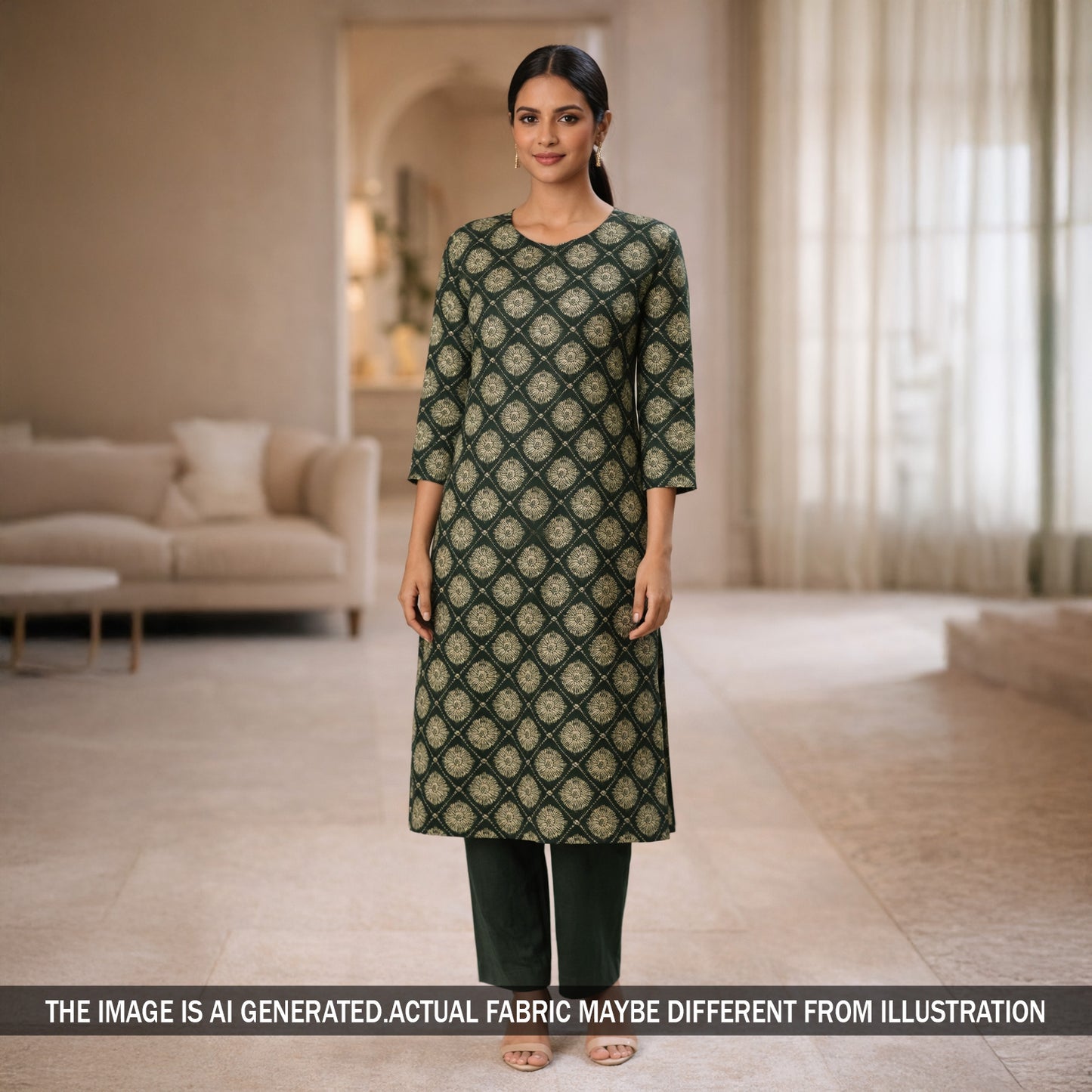 Printed Cotton Fabric - F5877