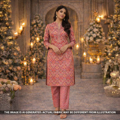 Self Jacquard Tissue Fabric - F5640