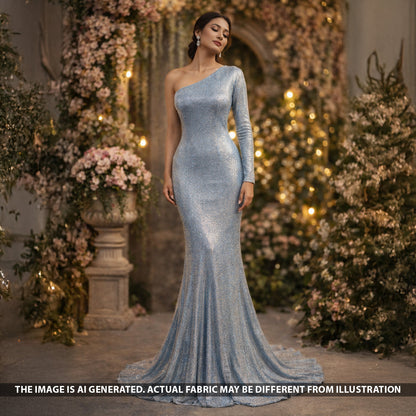 Shimmer Lycra Fabric - F5629