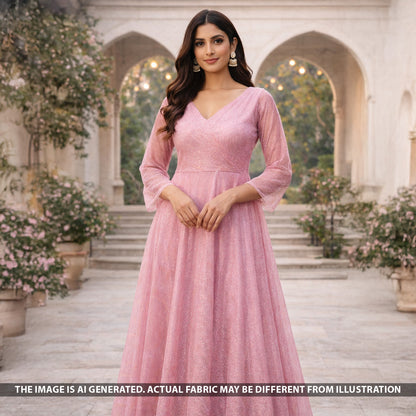 Lurex Modal Cotton Fabric - F5655