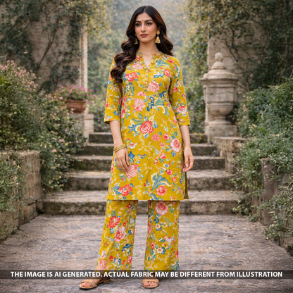 Block Print Cotton Fabric - F5715