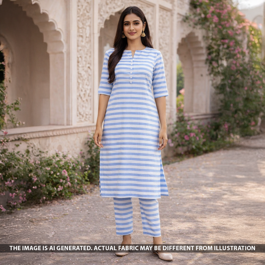 Block Print Cotton Fabric - F5717