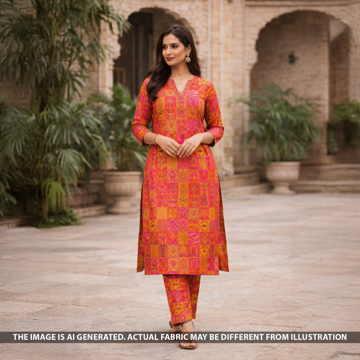 Banarasi Brocade Fabric - F5737