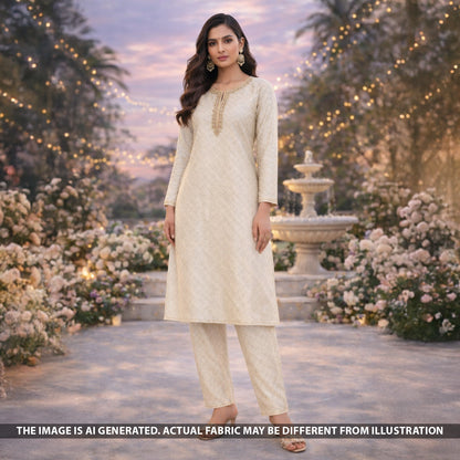 Brocade Silk Fabric - F5592