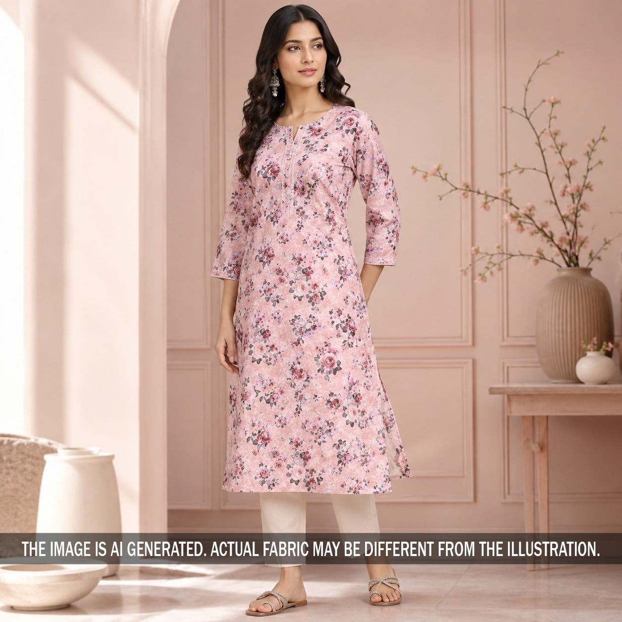 Printed Lizzy Bizzy Fabric - F7043