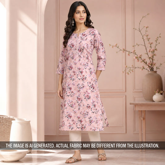 Printed Lizzy Bizzy Fabric - F7043