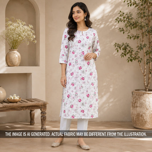 Printed Lizzy Bizzy Fabric - F7046