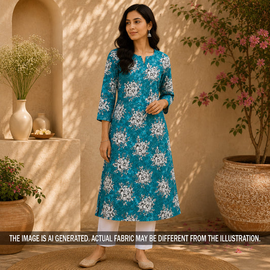 Printed Lizzy Bizzy Fabric - F7050