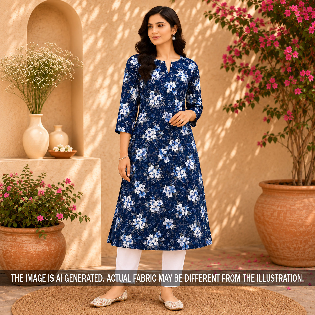Printed Lizzy Bizzy Fabric - F7051