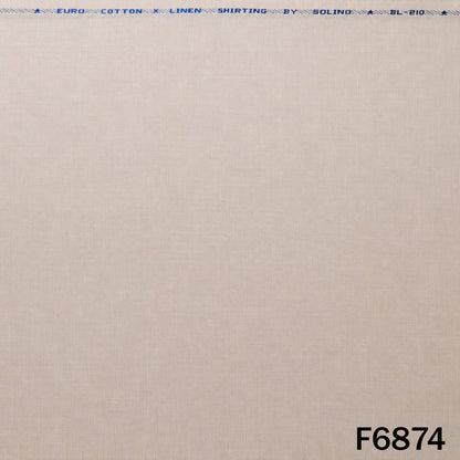 Linen Cotton Fabric - F6874