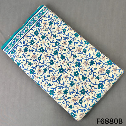 Floral Print Cotton Fabric - F6880