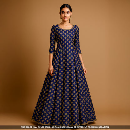 Brocade Fabric- F4300