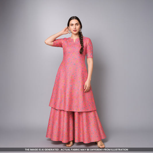 Pure Banarasi Silk Fabric- F4025