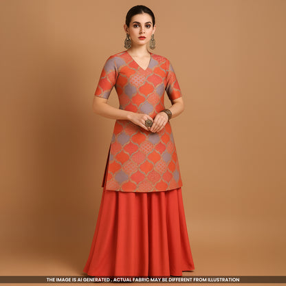 Pure Monga Silk Fabric- F4026