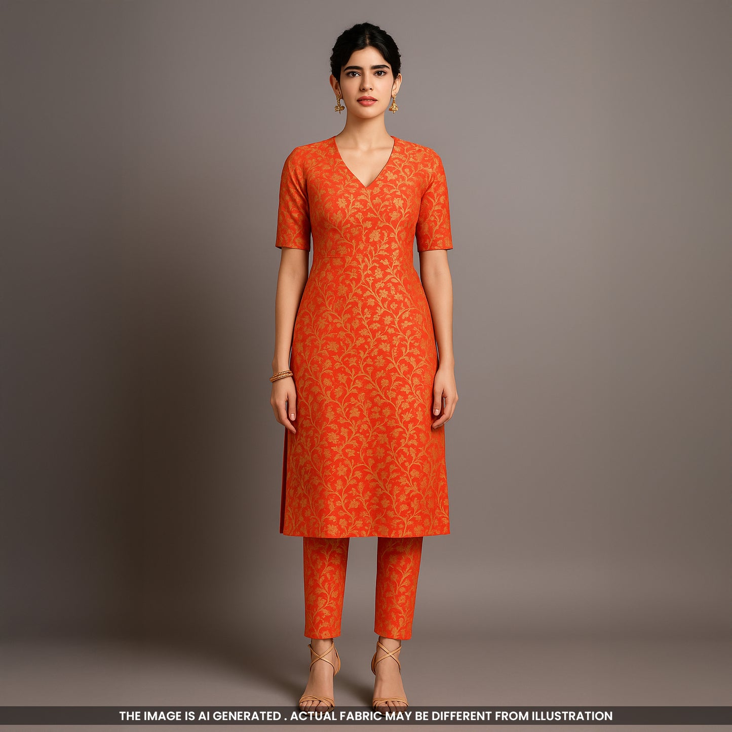 Brocade Fabric- F4029