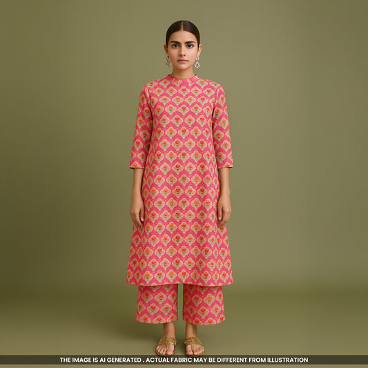 Pure Banarasi Silk Fabric- F4031