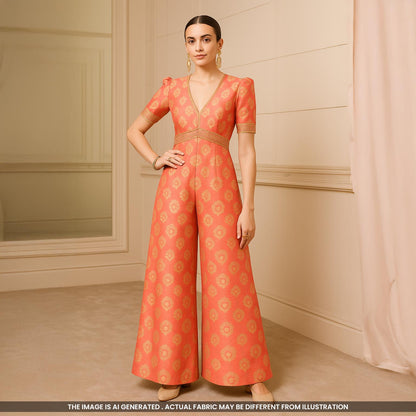 Banarasi Silk Fabric- F4038