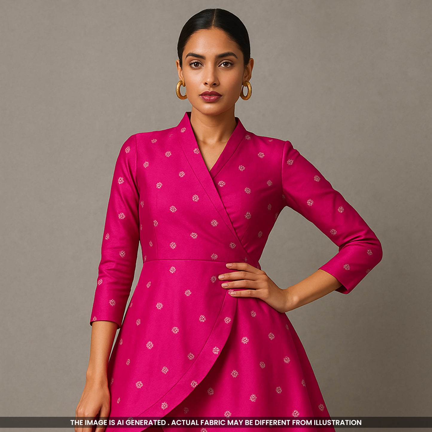 Pure Banarasi Silk Fabric- F4035