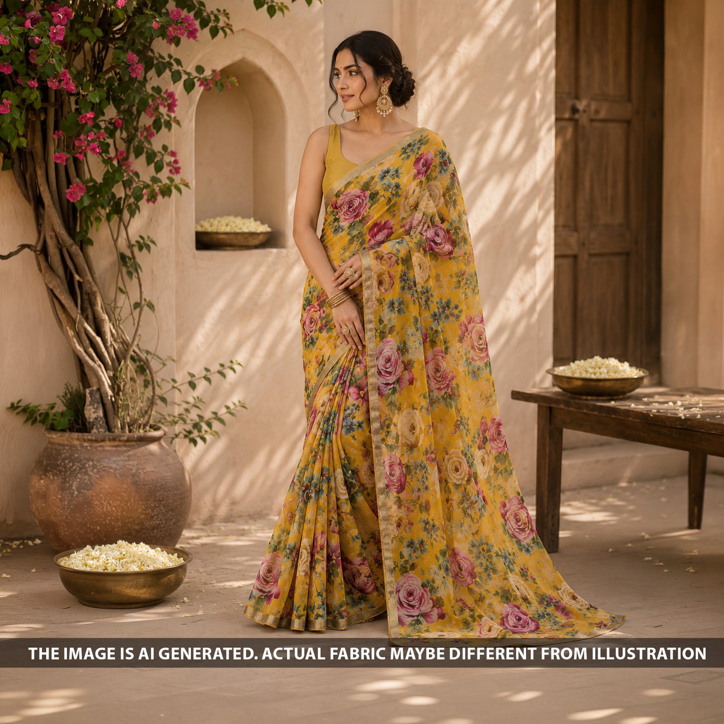 Digital Print Chiffon Fabric - F6755