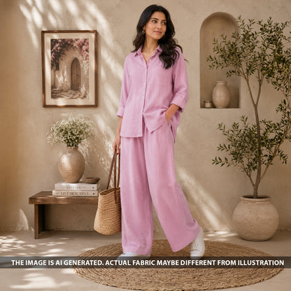 Linen Cotton Fabric - F6749