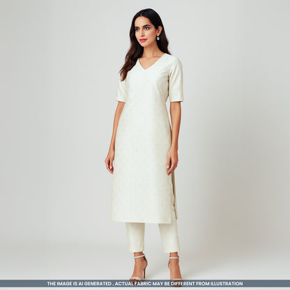 Banarasi Silk Fabric- F4077