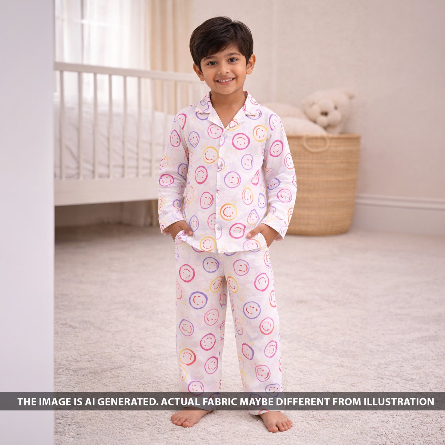 Baby Print Cotton Fabric - F6169