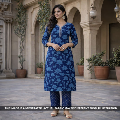 Printed Cambric Cotton Fabric - F6201