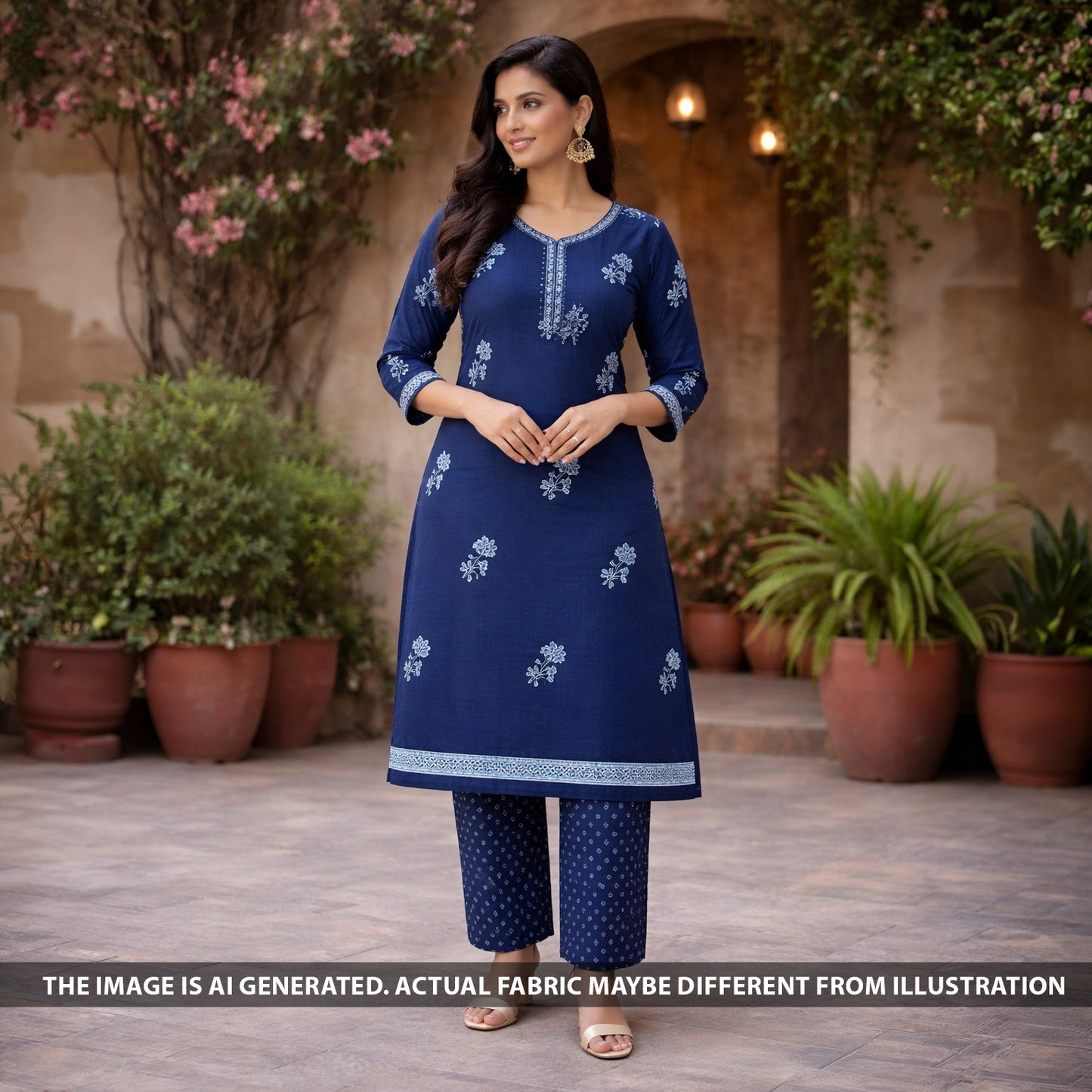 Printed Cambric Cotton Fabric - F6202