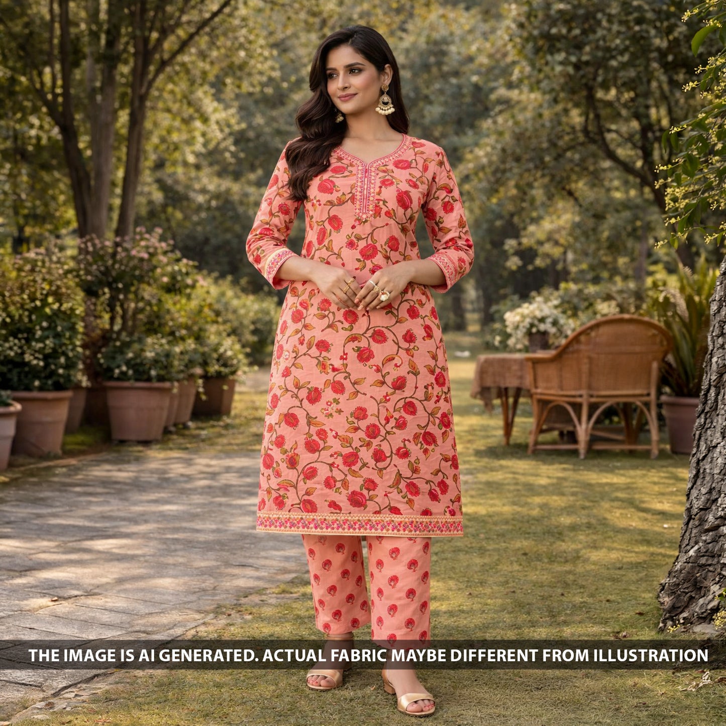 Printed Cambric Cotton Fabric - F6213