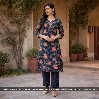 Printed Cambric Cotton Fabric - F6197